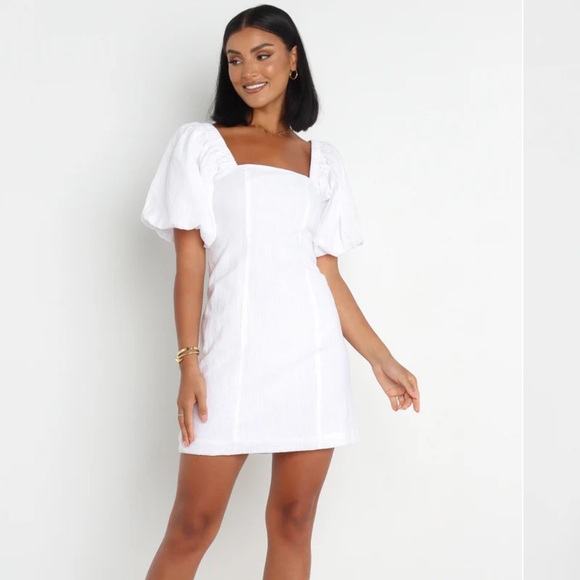 Petal & Pup: SNDYS Everday Tuscany Dress in White NWT Size Large - Picture 3 of 9